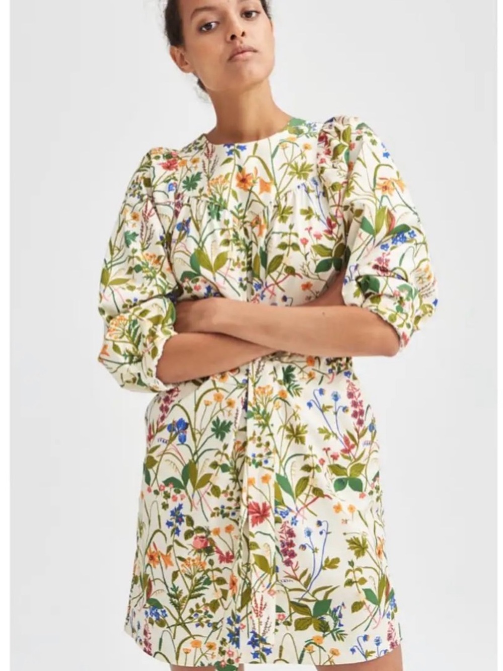 Rodebjer Leonora Floral Print Dress (size medium)